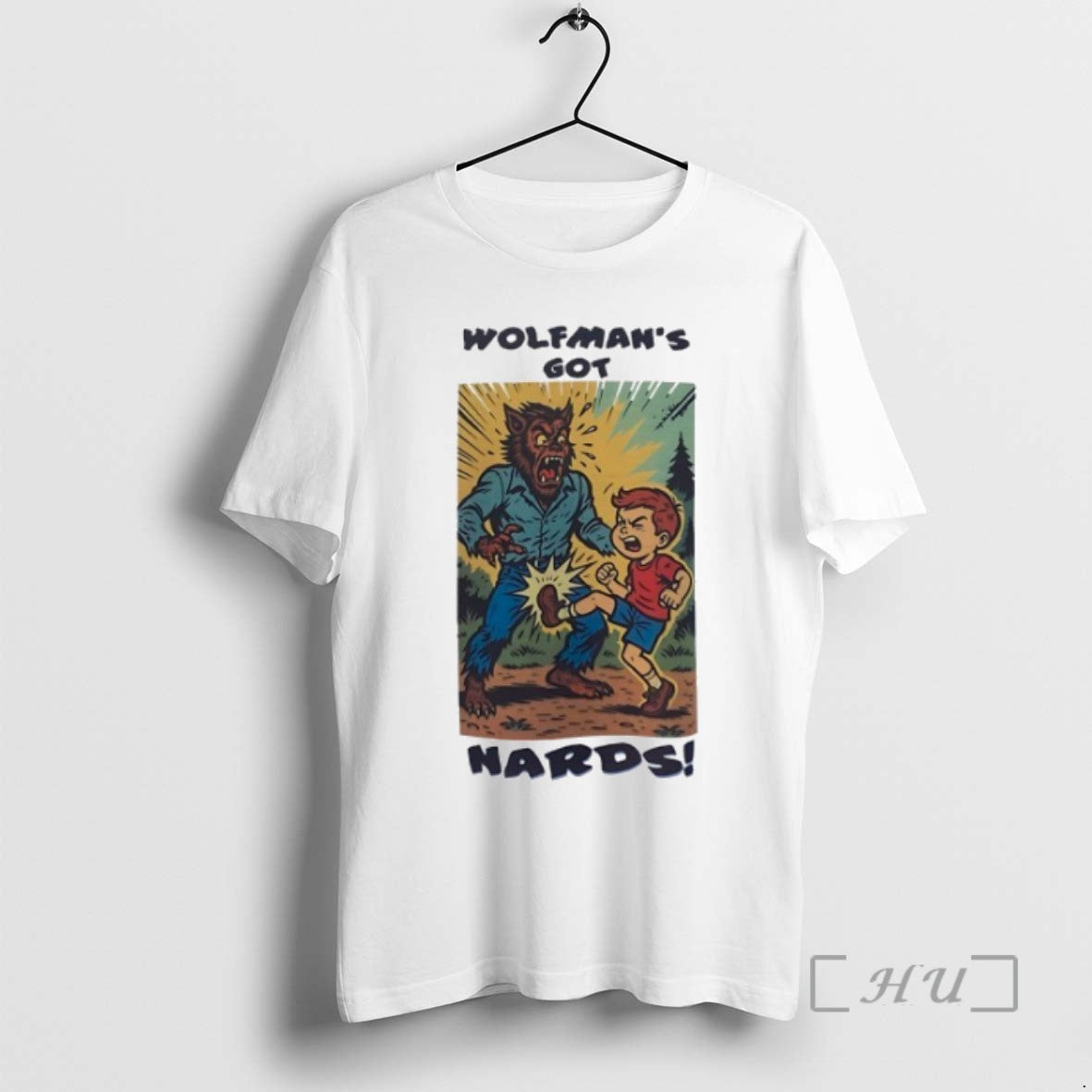 Officials Wolfmans Got Nards The Monster Squad Tee Sweater