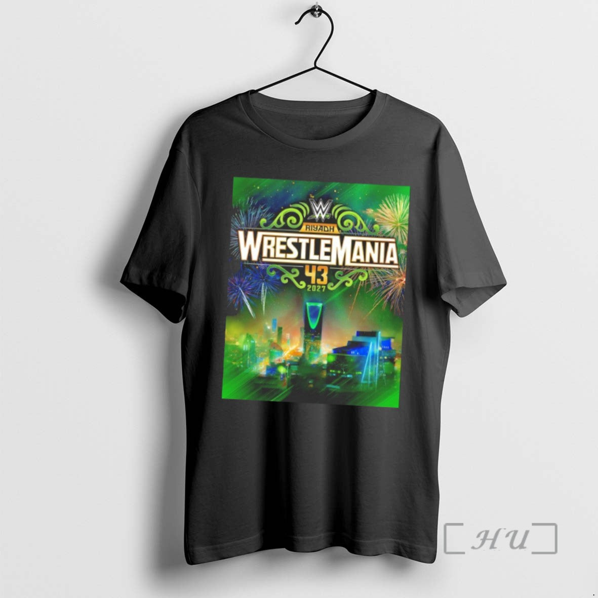 Officials Wrestlemania 43 Riyadh Season 2027 Shirts Sweater