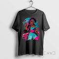 Officials Your Rides Here Hold On Car And Beach Synthwave Style T Shirt Sweater