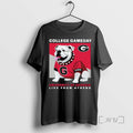 Officials Georgia Bulldogs College Gameday University Live From Athens 2025 Uga Mascot Tee Sweater
