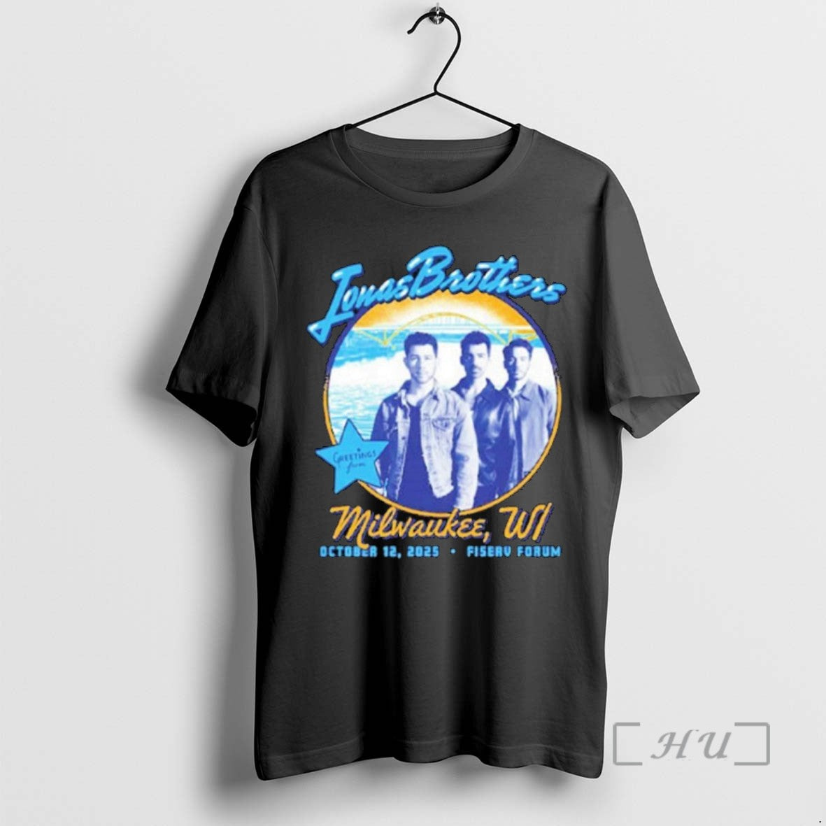 Officials Jonas Brothers Milwauke Wl Oct 12 2025 Tour Tee Sweater