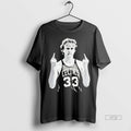 Officials Larry Bird Boston Celtics Middle Fingers