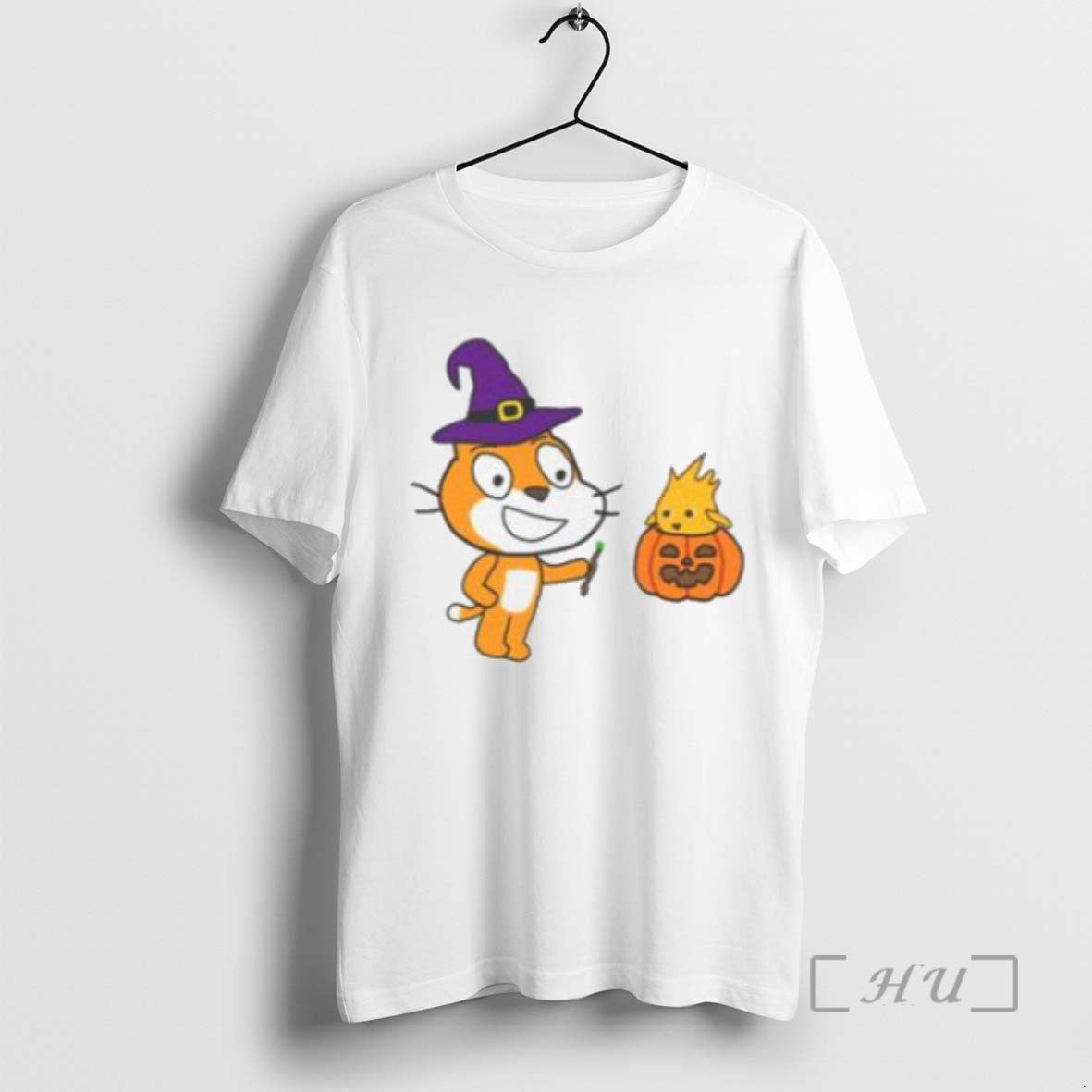 Officials Scratch Cat Halloween Tee 2025 Men Tee Sweater