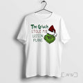 Officials The Grinch Stole My Lesson Plans Christmas Tee Sweater