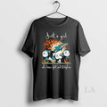 Original 2025 Peanuts Characters Just A Girl Who Loves Fall And Miami Dolphins