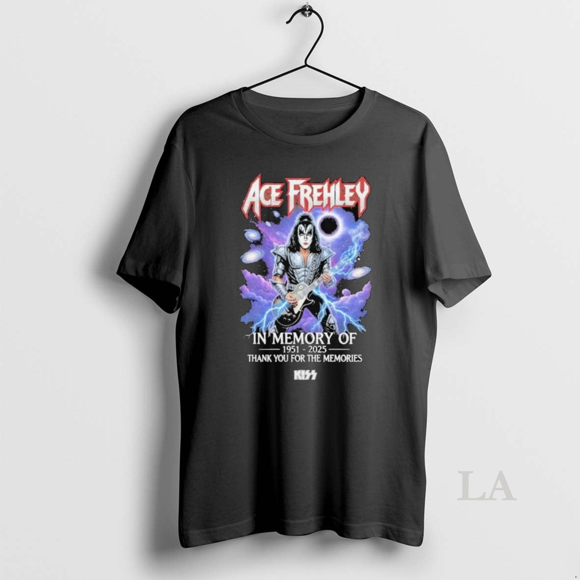 Original Ace Frehley In Memory Of 1951 2025 Thank You For The Memories Long Sleve
