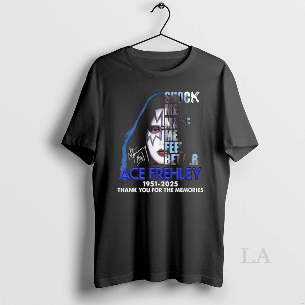 Original Ace Frehley Shock Me Make Me Feel Better 1951 2025 Thank You For The