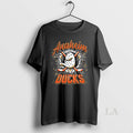 Original Anaheim Ducks Spray On Logo Style