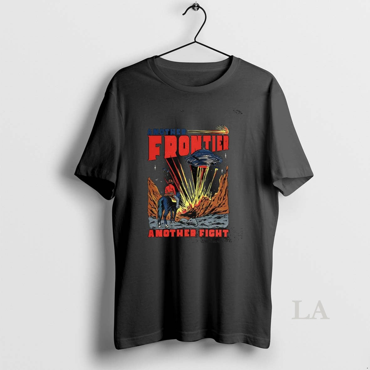 Original Another Frontier Another Fight Cowboy Vs Ufo Wild West And Science Fiction Comic