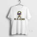 Original Baltimore Ravens Crucial Catch Breast Cancer Sunny Rose