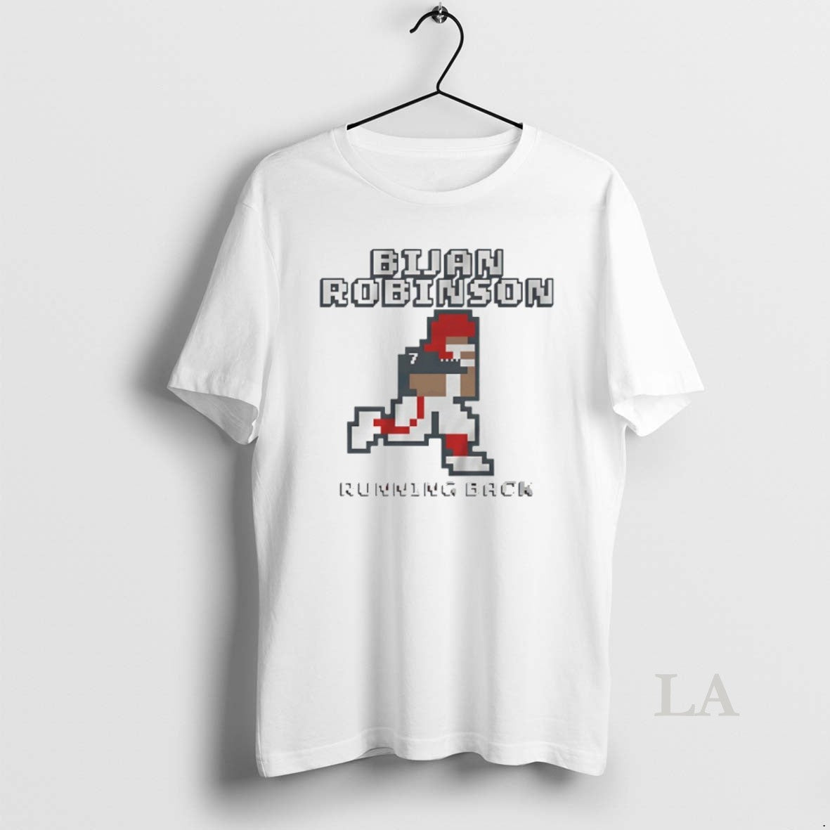 Original Bijan Robinson Running Back Atlanta Falcons Football Pixel