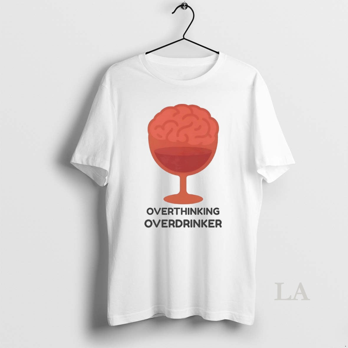 Original Brain Overthinking Overdrinker