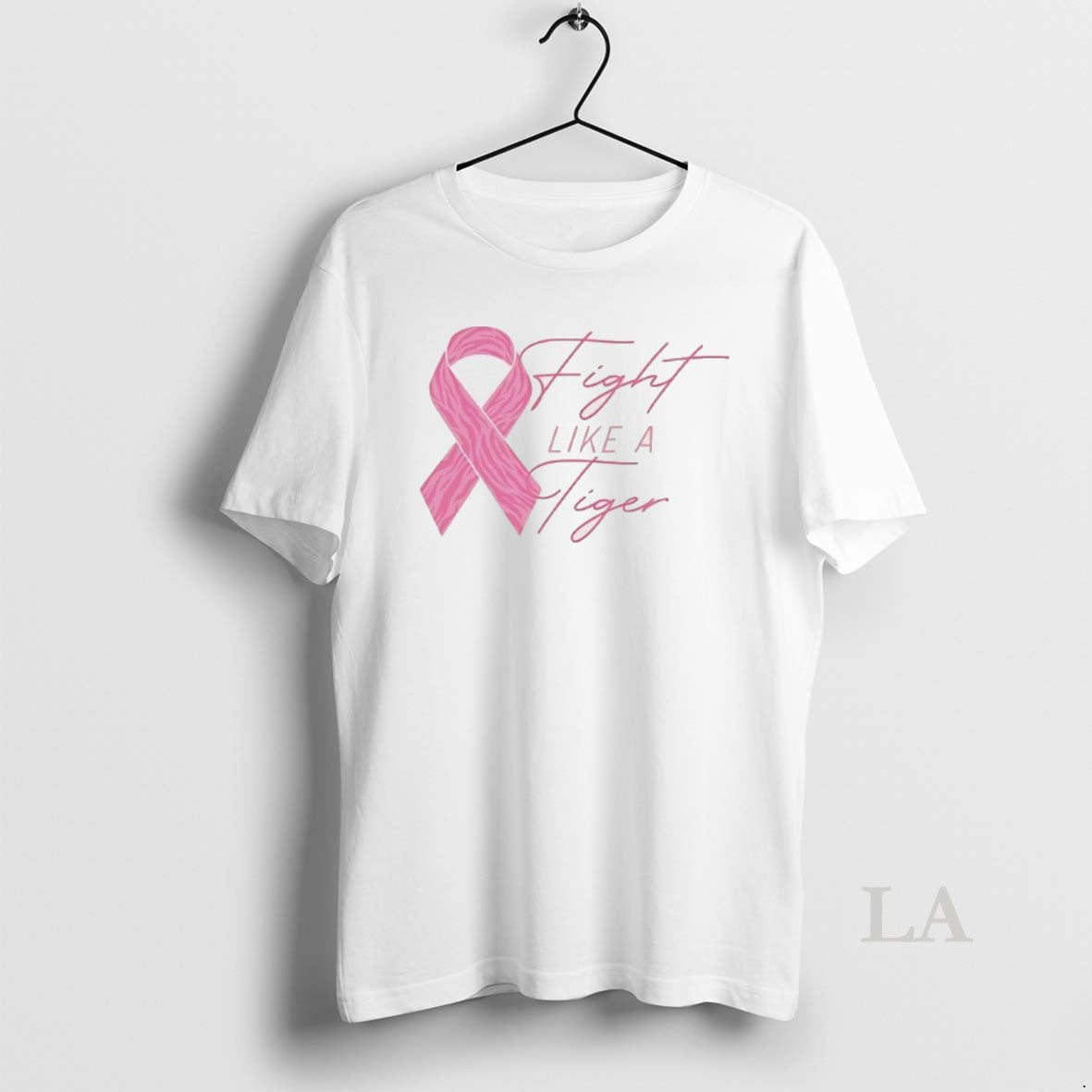 Original Breast Cancer Awareness Month Lsu Fight Like A Tiger Ribbon