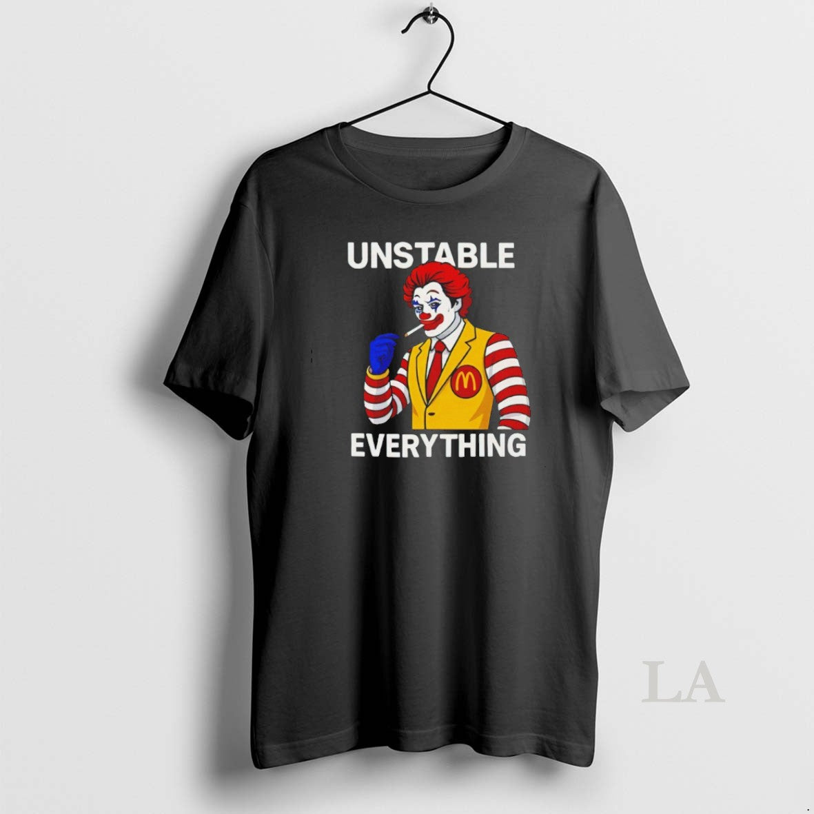 Original Clown Mcdonalds Smoking Unstable Everything
