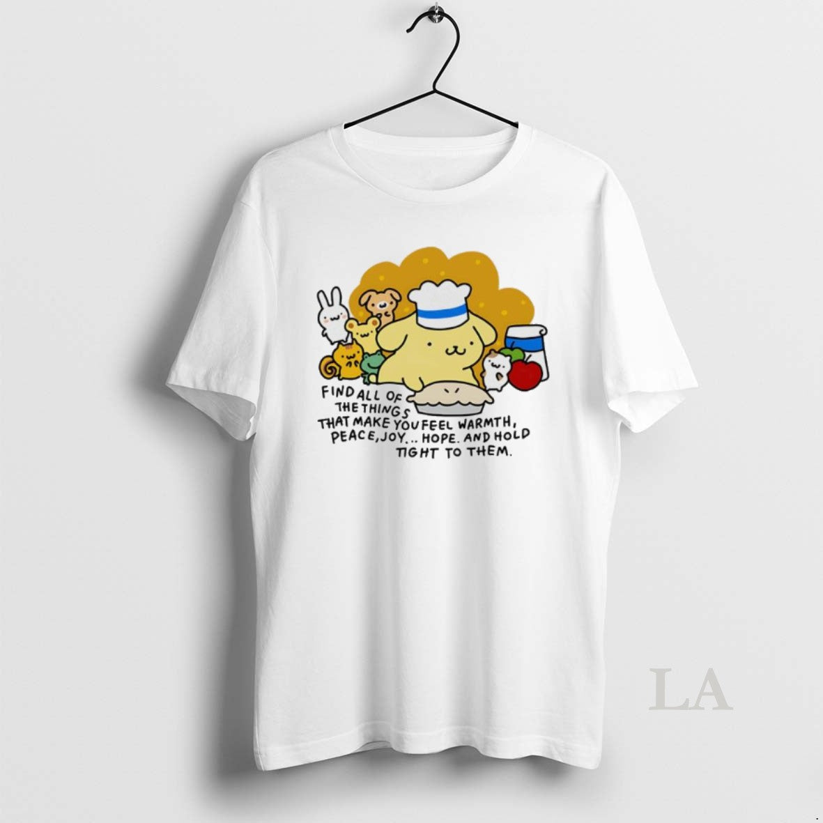 Original Find All Of The Things That Make You Feel Warmth Peace Joy Hope Cartoon