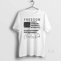 Original Freedom Charlie Kirk American Flag God Family Country In That Order 9 10 2025