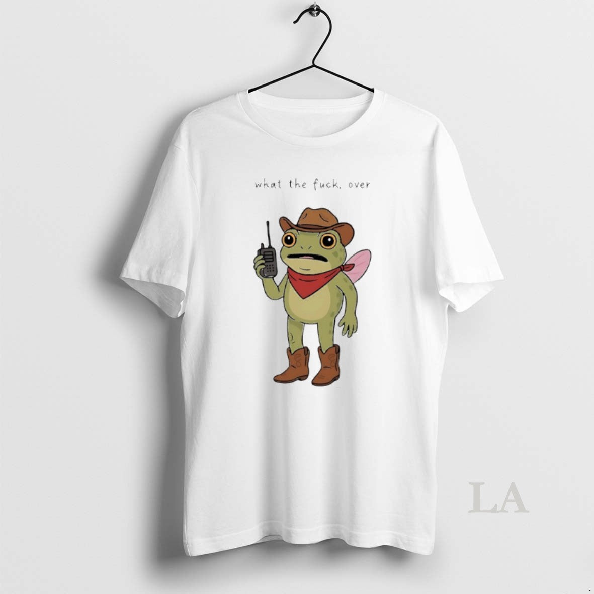 Original Frog Cowboy What The Fuck Over