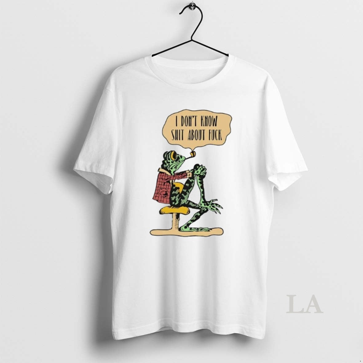 Original Frog I Dont Know Shit About Fuck