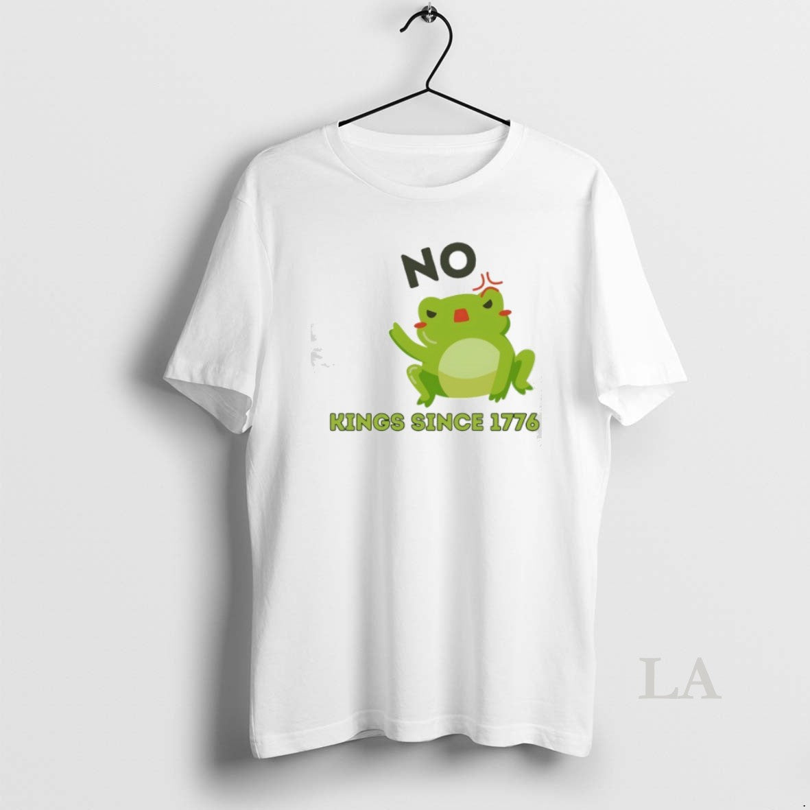 Original Frog Say No Kings Since 1776