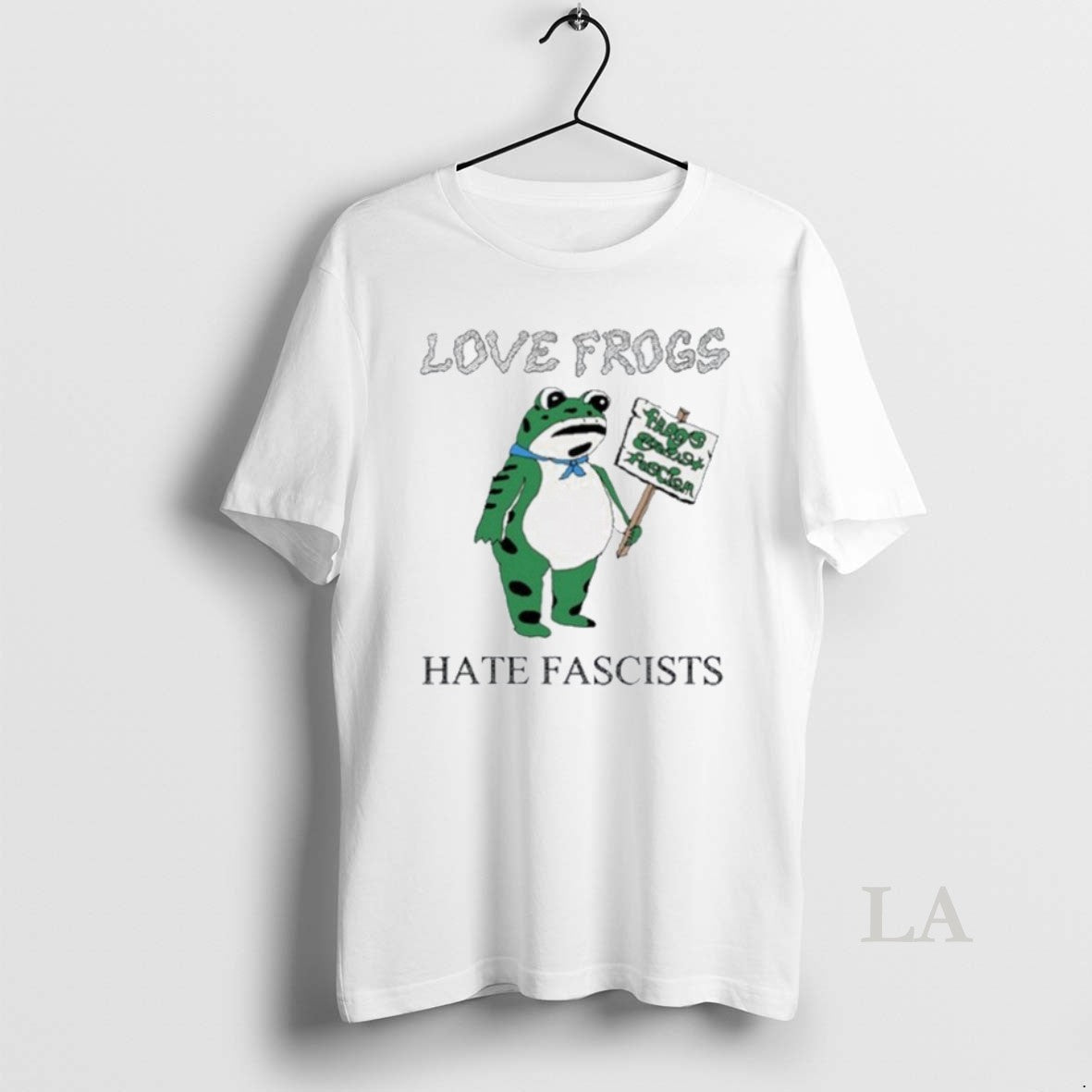 Original Frogs Against Fascists Love Frogs Hate Fascists