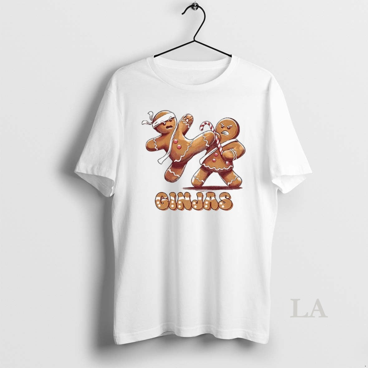 Original Gingerbread Man Karate Ginjas Merry Christmas