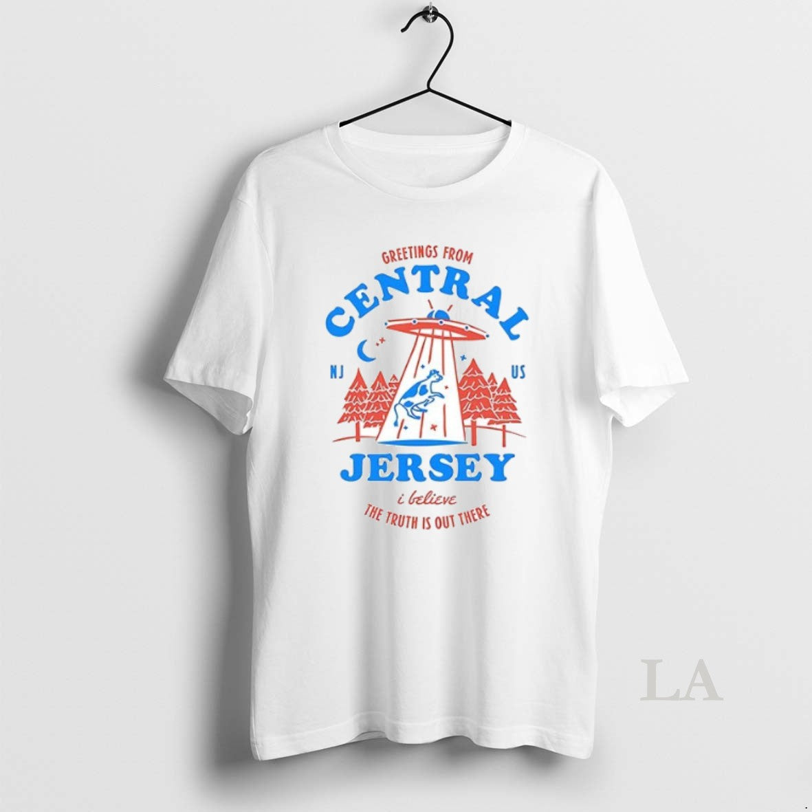 Original Greetings From Central Jersey I Believe The Truth Is Out There Ceramic Ceramic And