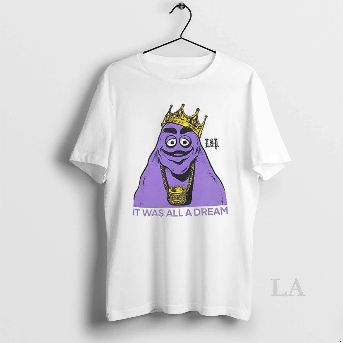 Original Grimace It Was All A Dream Ceramic Ceramic And Classic Dad Cap