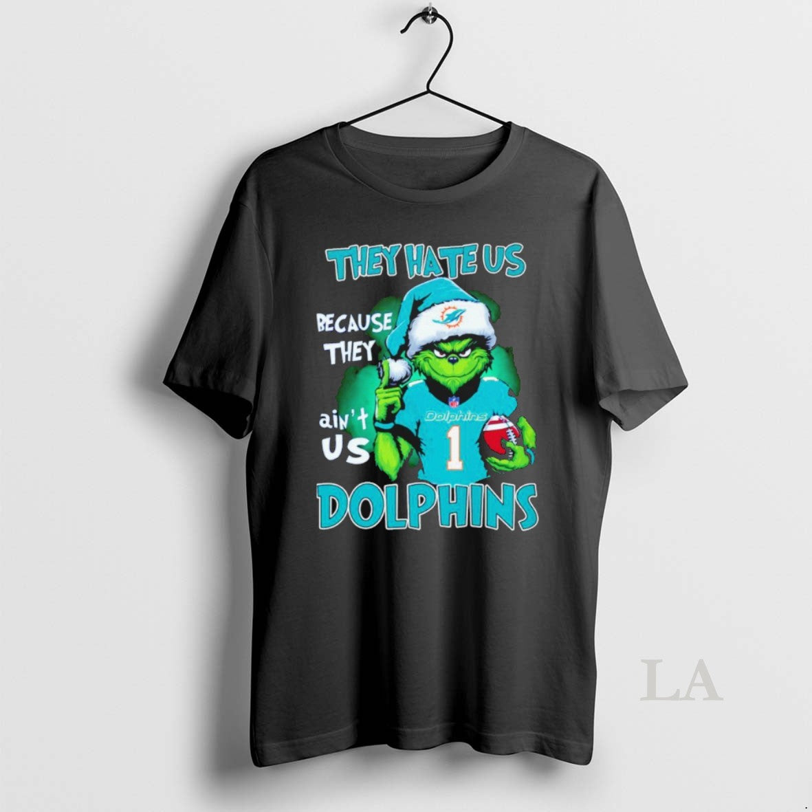 Original Grinch They Hate Us Because They Aint Us Miami Dolphins