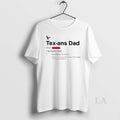 Original Houston Texans Dad Definition Ornaments
