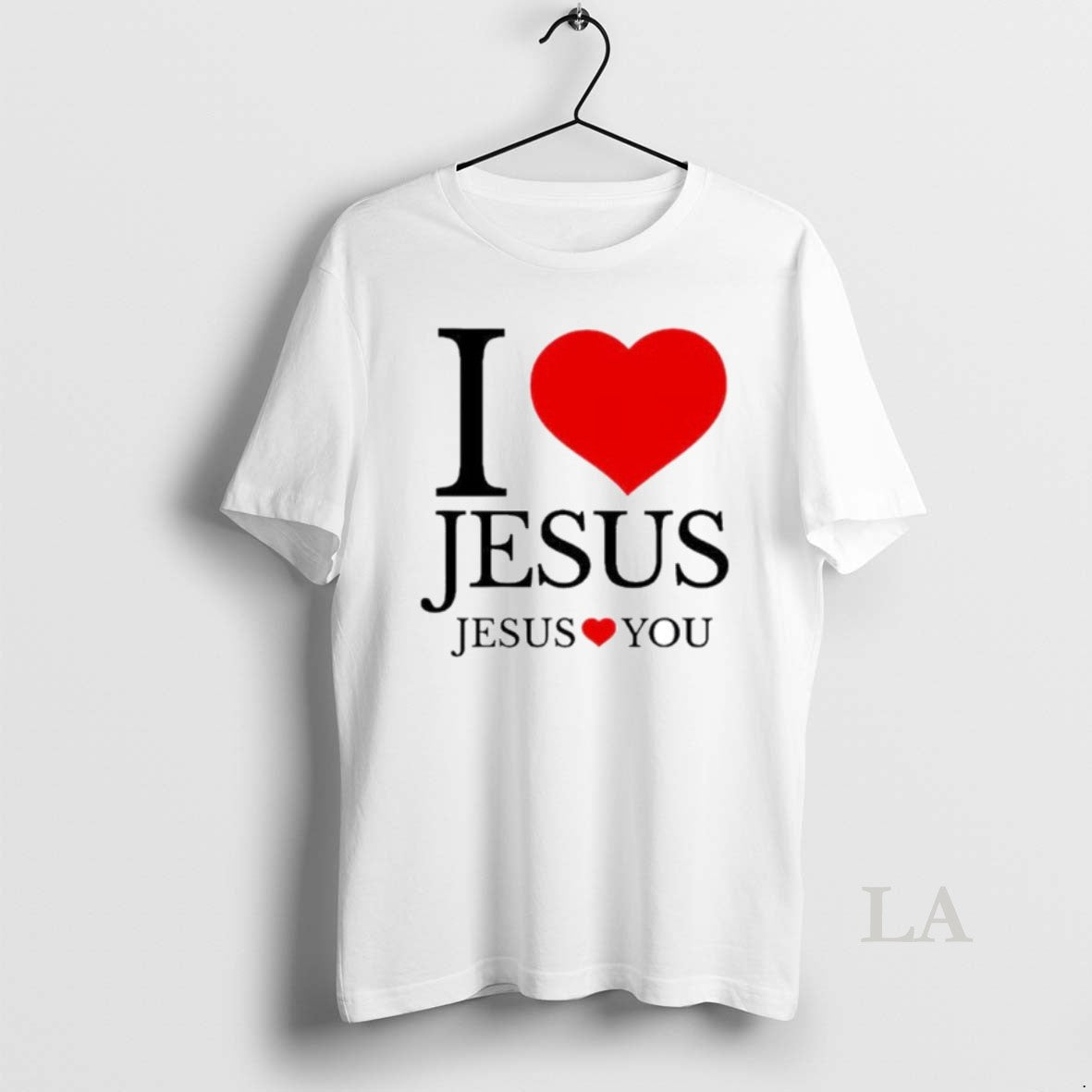 Original I Love Jesus Jesus Loves You Ornaments