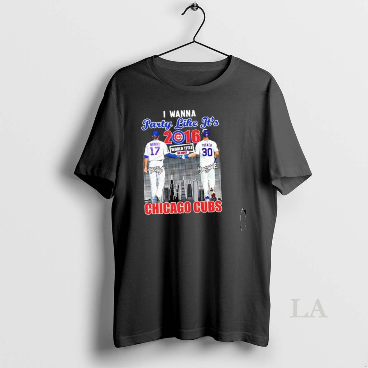 Original I Wanna Party Like Its 2016 Chicago Cubs Bryant X Tucker Skyline