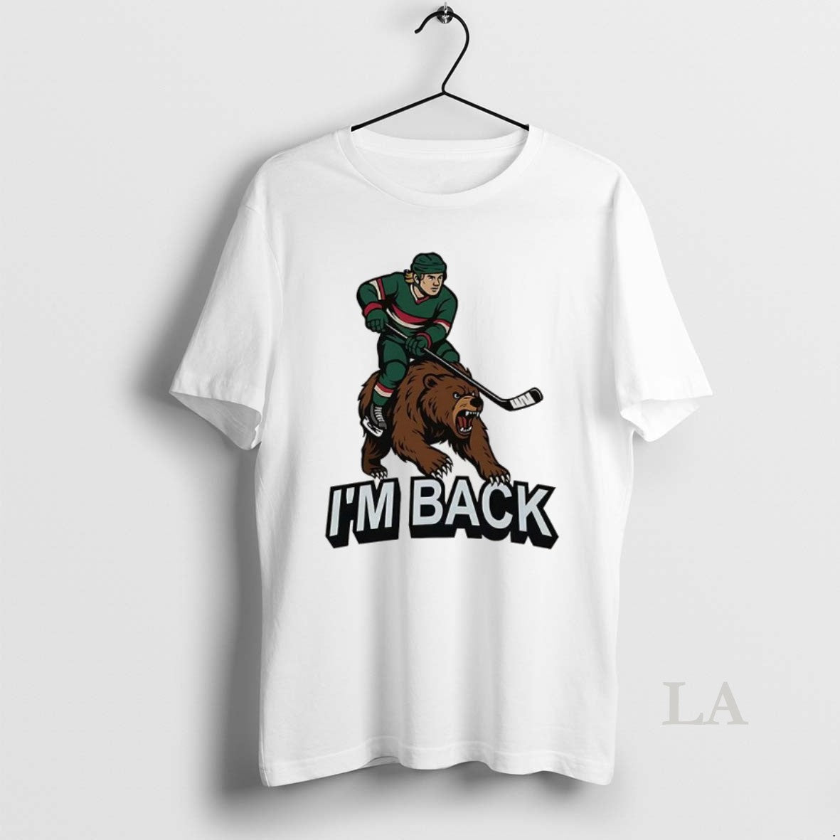 Original Im Back Minnesota Wild Nhl