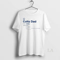 Original Indianapolis Colts Dad Definition Ornaments