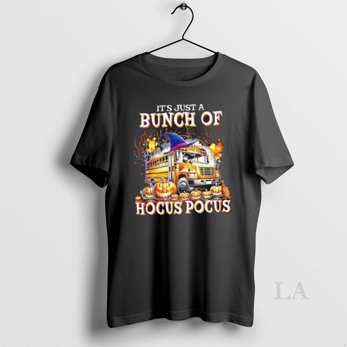 Original Its Just A Bunch Of Hocus Pocus School Bus Halloween