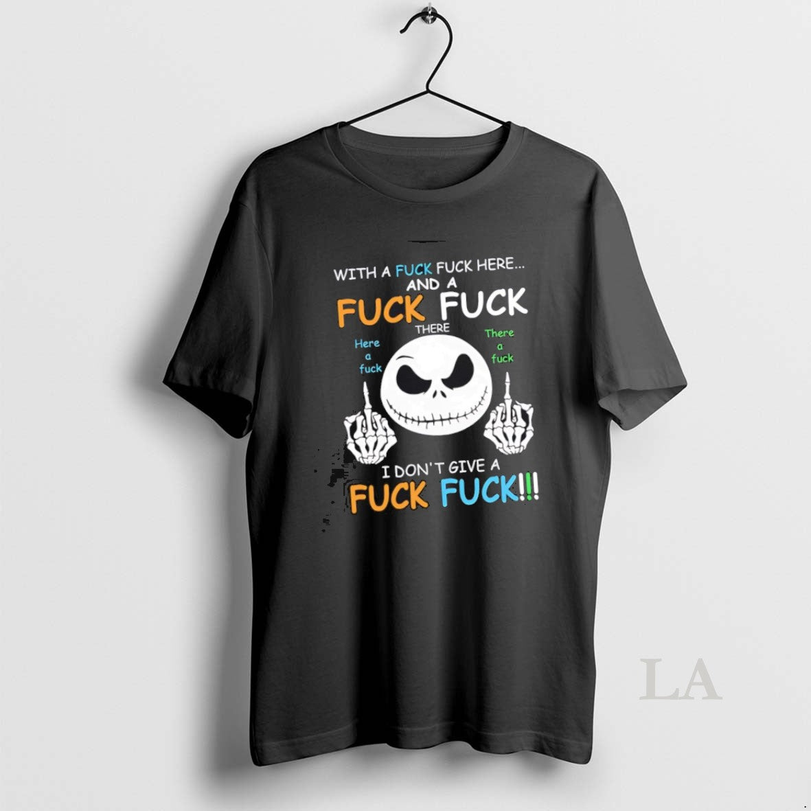 Original Jack Skellington With A Fuck Fuck Here And A Fuck Fuck There