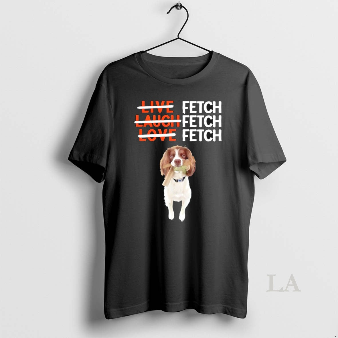 Original Jacob Harrell Muddy Fetch Not Live Laugh Love