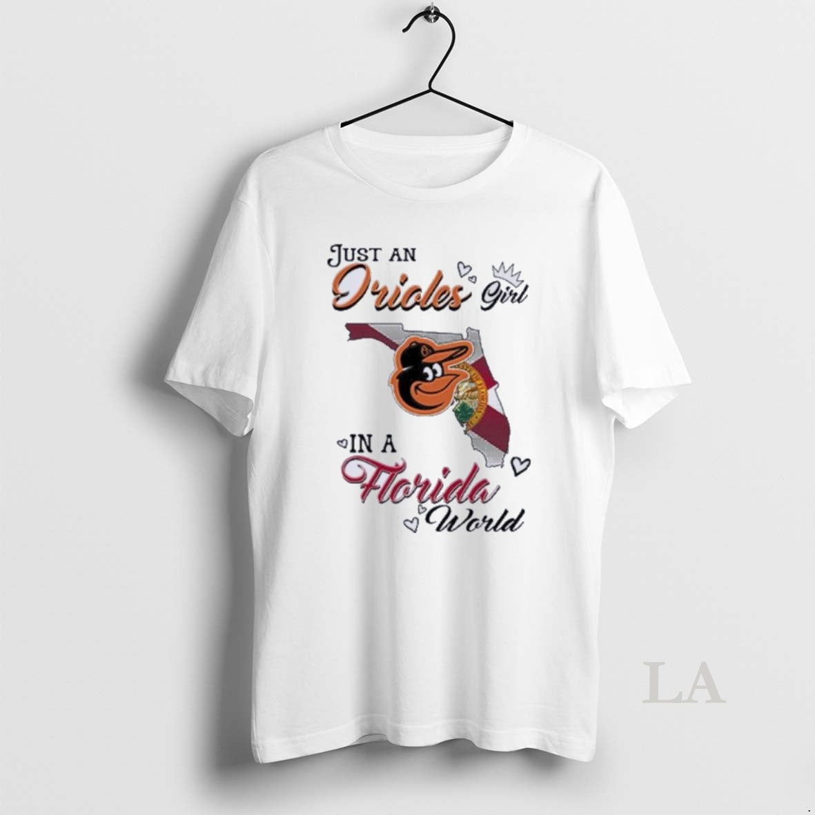 Original Just A Baltimore Orioles Girl In A Florida World