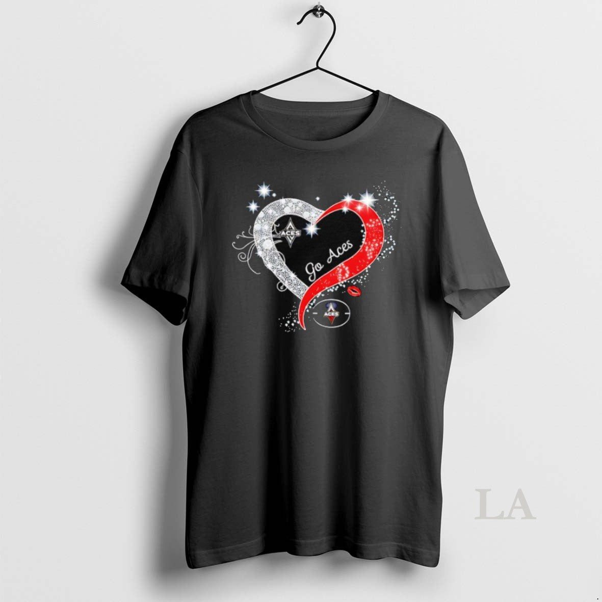Original Las Vegas Aces Go Aces Heart