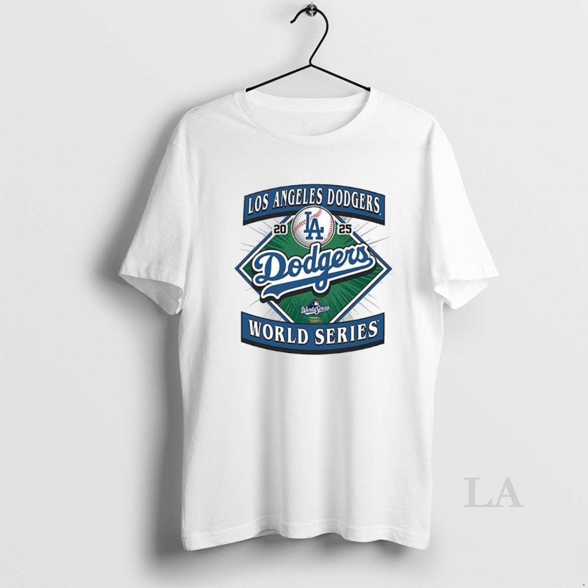 Original Los Angeles Dodgers 2024 World Series Franklin Logo