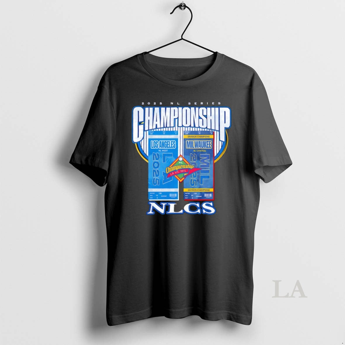 Original Los Angeles Dodgers Vs Milwaukee Brewers 2025 Nlcs Series Championship Tickets