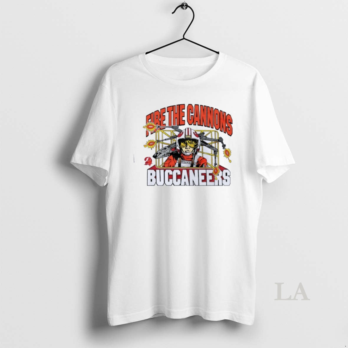 Original Luke Skywalker Fire The Cannons Tampa Bay Buccaneers Football