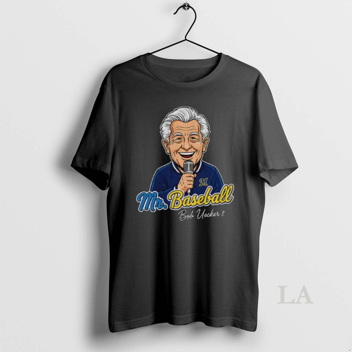 Original Mr Baseball Bob Uecker Milwaukee Brewers Baseball Tribute Mlb Baseball