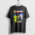 Original Napa Auto Parts X Grinch And Jack Skellington Fist Bump Uniwilling Friends