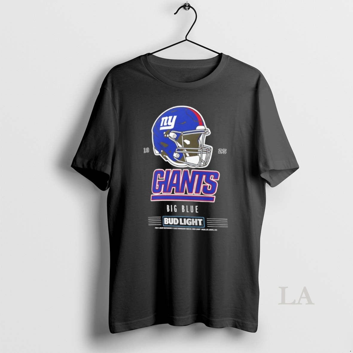 Original New York Giants Bud Light 1925 Big Blue Football Helmet