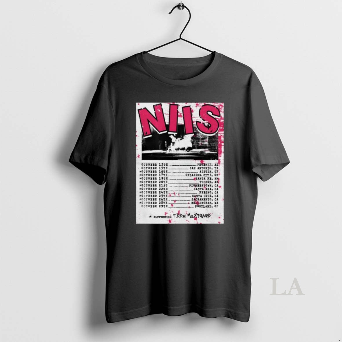Original Niis October 2025 Tour Long Sleve