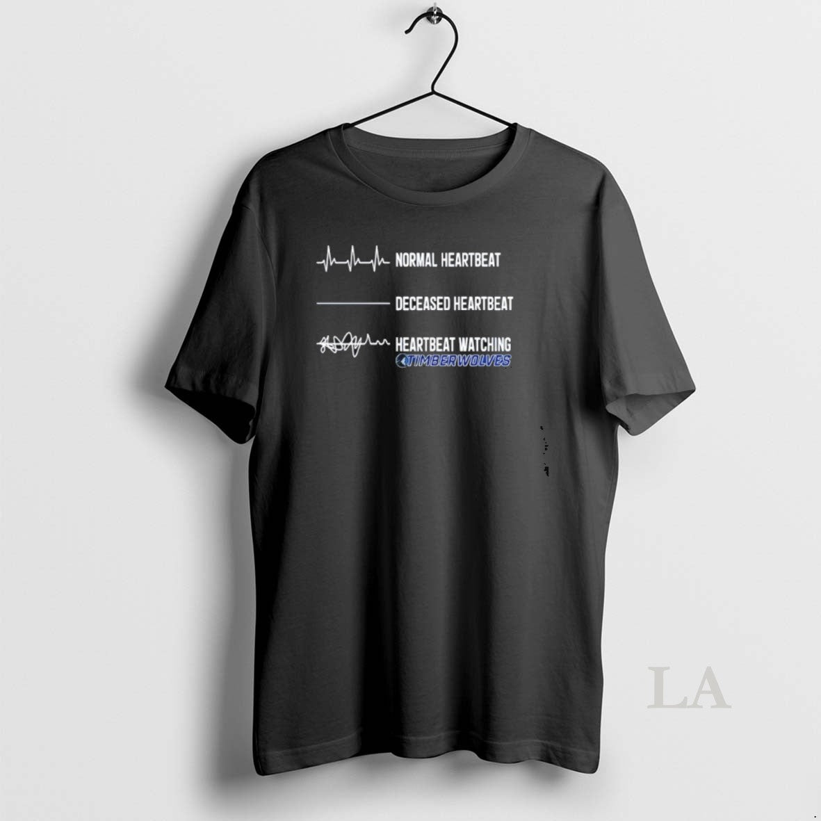 Original Normal Heartbeat Deceased Heartbeat Heartbeat Watching Minnesota Timberwolves