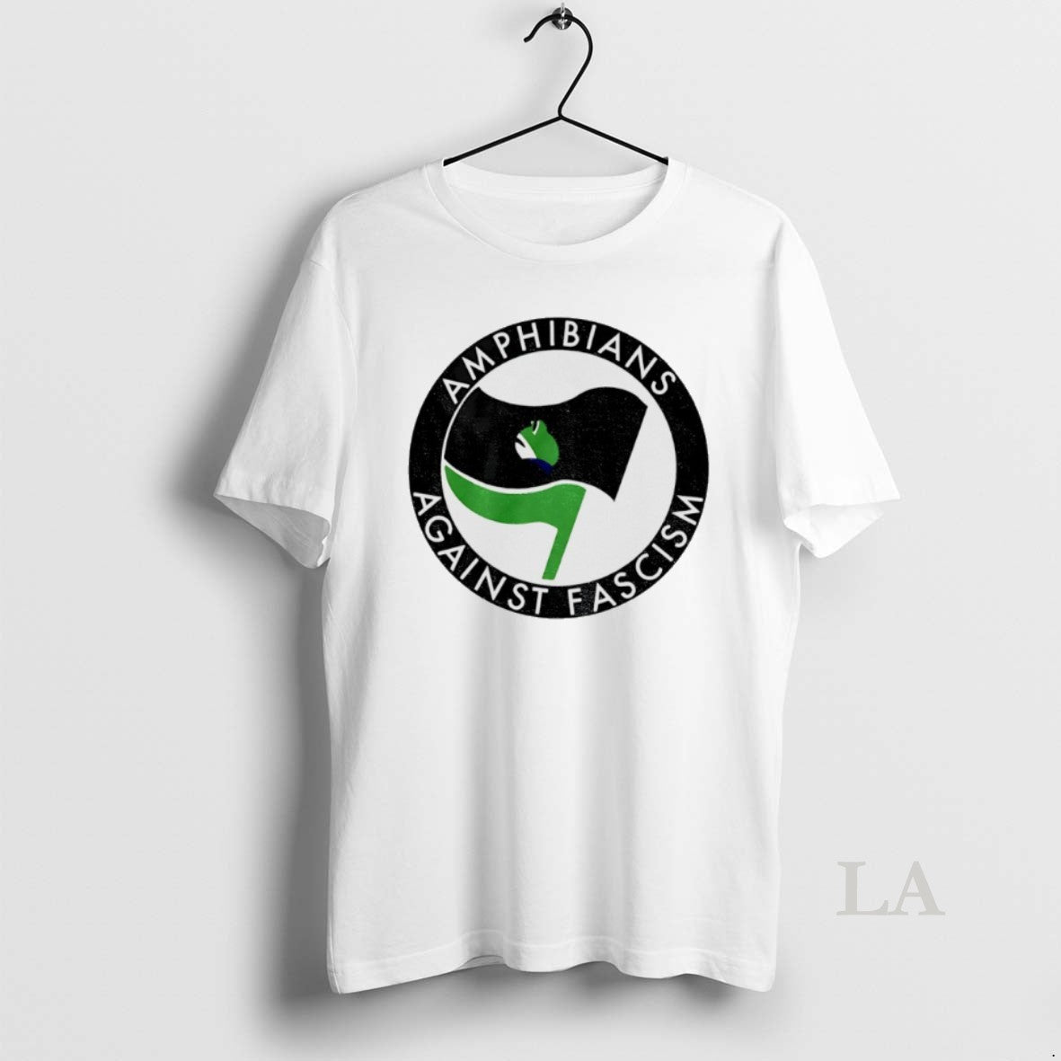 Original Portland Frogs Amphibians Against Fascism Antifa Logo
