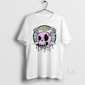 Original Quirkies Skull Two Crossbones Melting Vintage