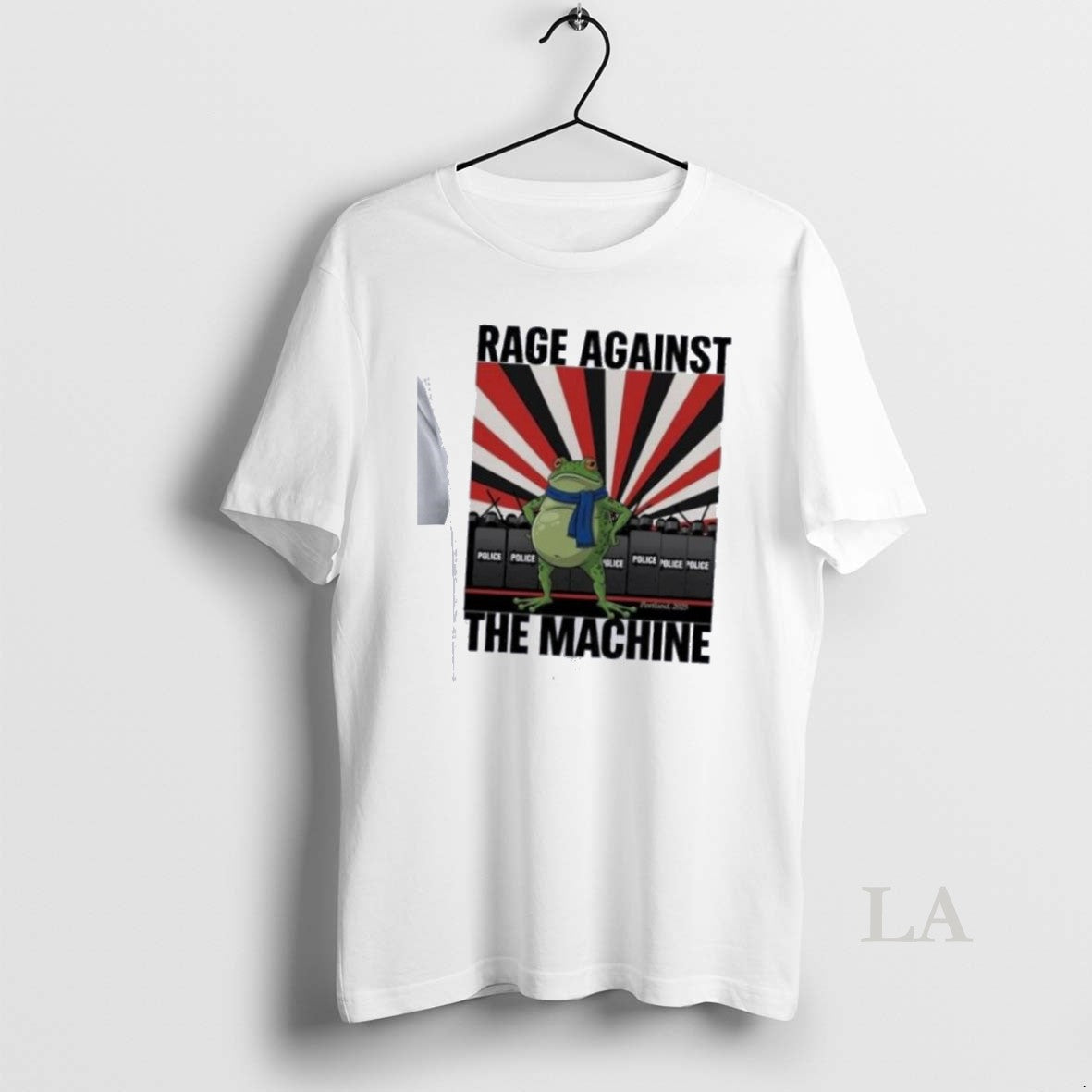 Original Rage Against The Machine Frog Political Protest Portland Frog Art 2025