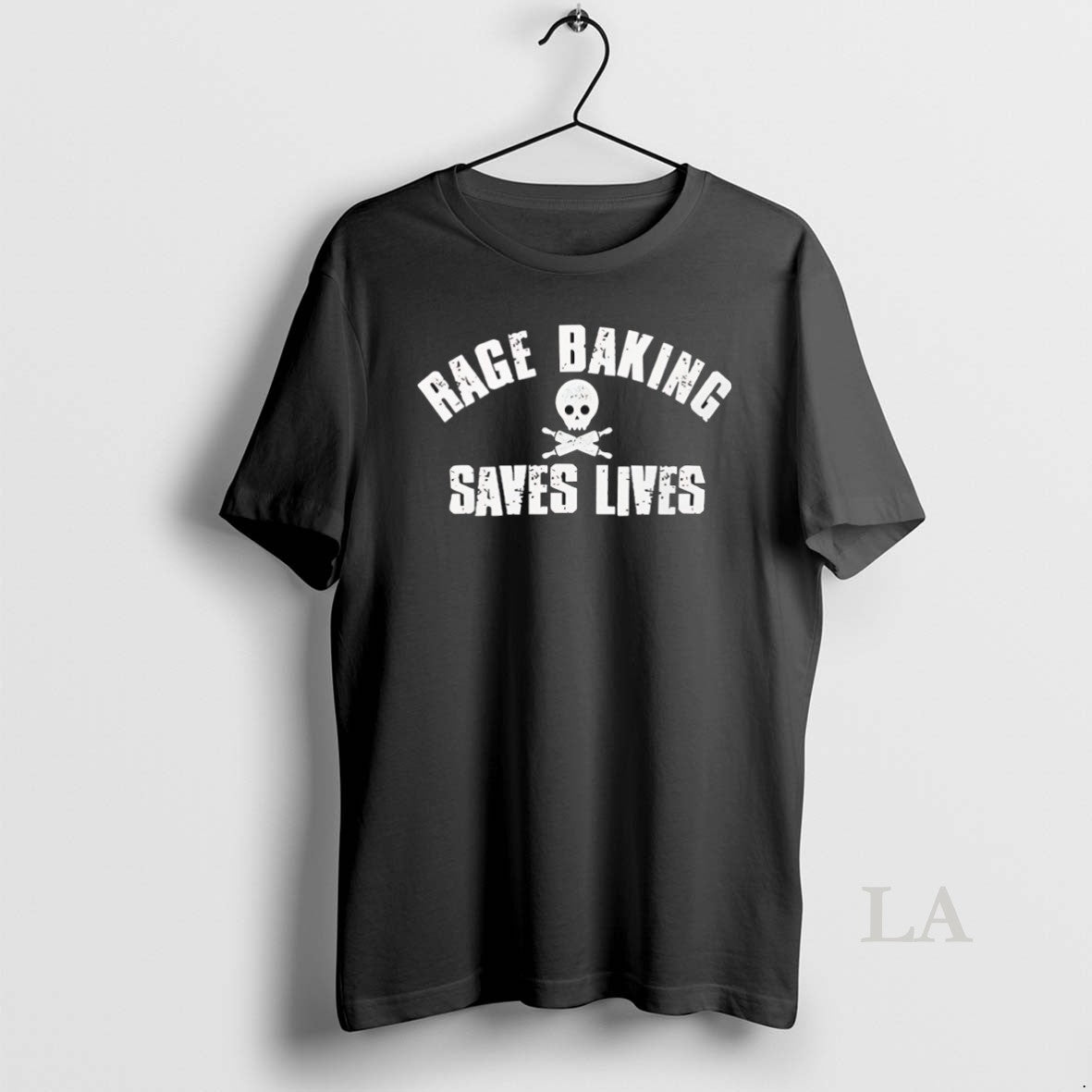 Original Rage Baking Saves Lives Skull
